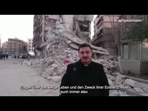 Ersthilfe nach dem Erdbeben in Aleppo, Syrien