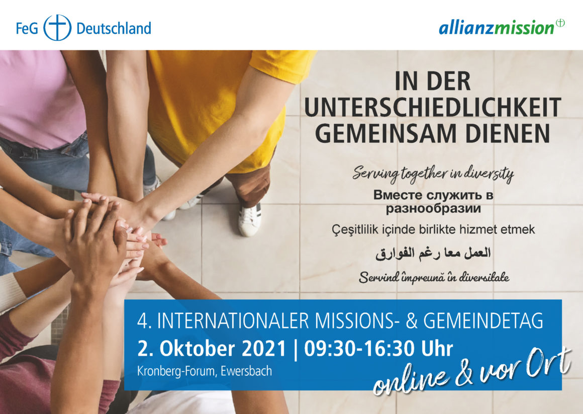 4. Internationaler Missions- und Gemeindetag am 2. Oktober