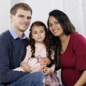 Eliana und Kristaps Janson
