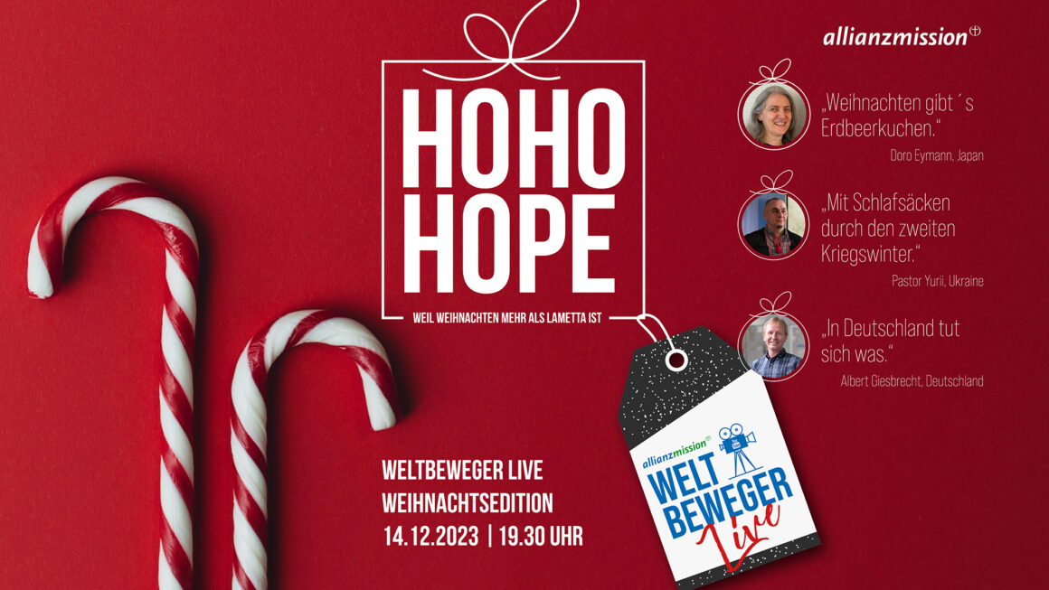 Weltbeweger live – die Weihnachts-Edition am 14. Dezember