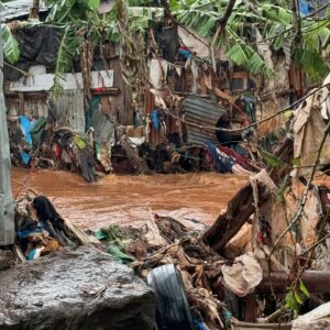 Notilfe nach Überschwemmung in Nairobi, Kenia
