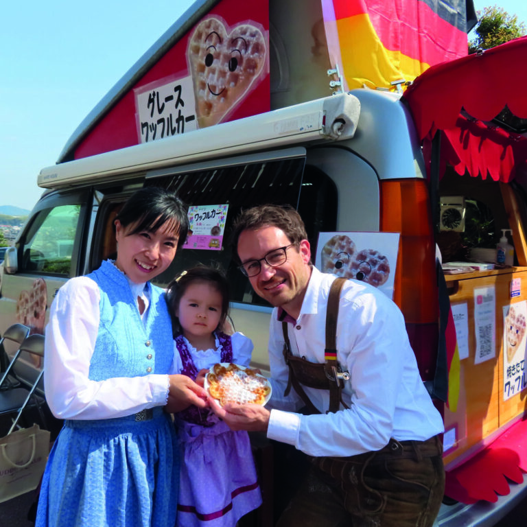 Waffelauto-Event